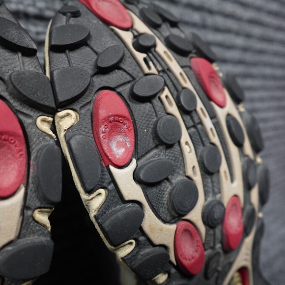 Asolo Shoes Womens 6.5 Blue Tan Red Switch Trail Running Outdoor Camping Hiking - Picture 12 of 14